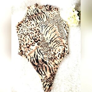 Leopard Print Bodysuit